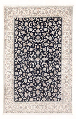 Alfombra Persa - Nain - Prima - 298 x 198 cm - azul oscuro