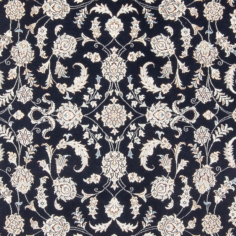 Alfombra Persa - Nain - Prima - 298 x 198 cm - azul oscuro
