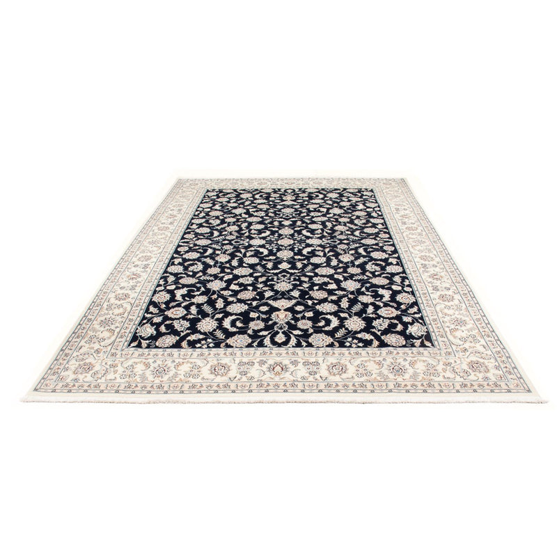 Alfombra Persa - Nain - Prima - 298 x 198 cm - azul oscuro