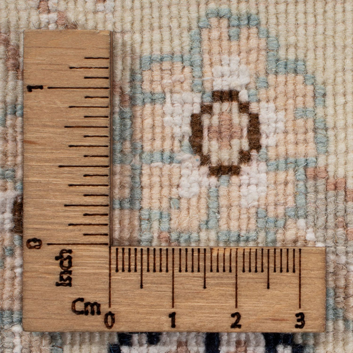 Alfombra persa - Nain - 280 x 227 cm - azul oscuro