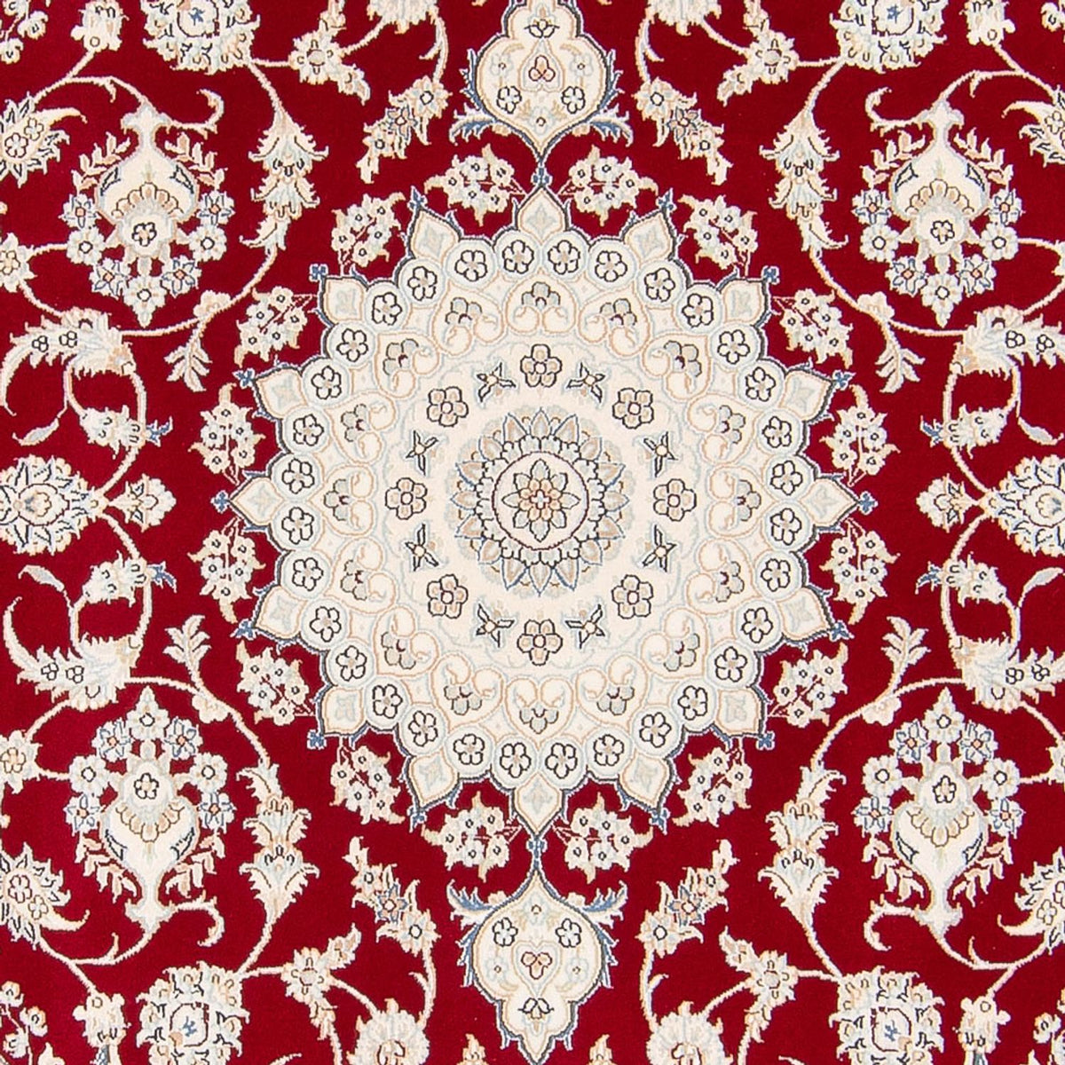 Alfombra persa - Nain - 242 x 168 cm - rojo