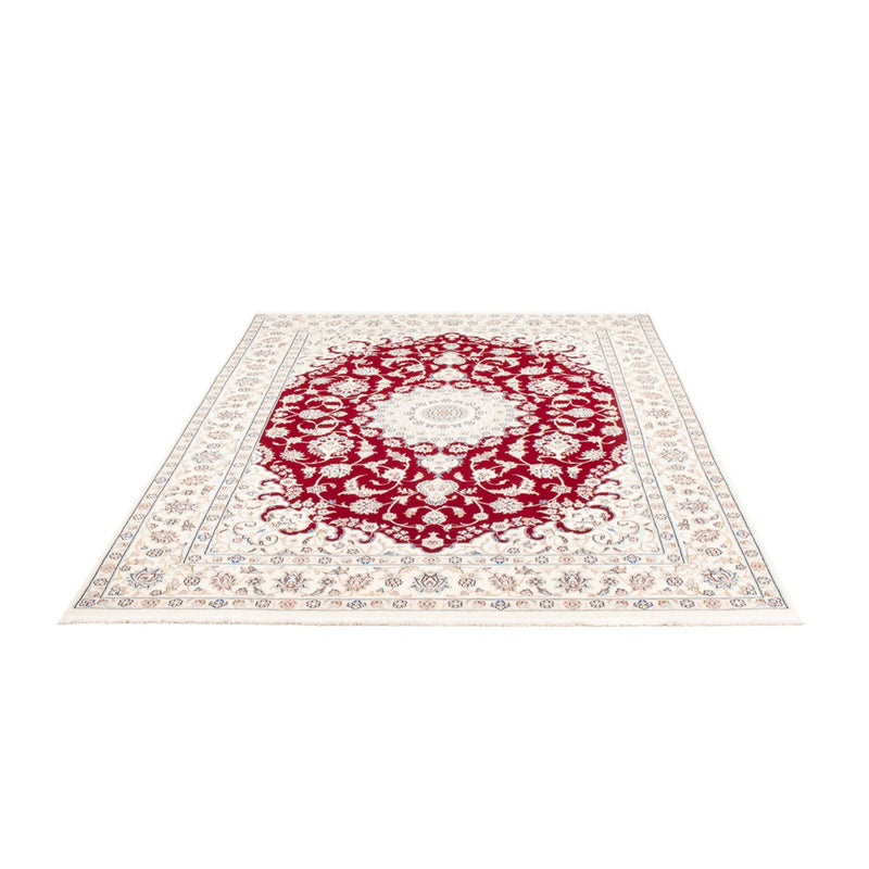 Alfombra persa - Nain - 242 x 168 cm - rojo