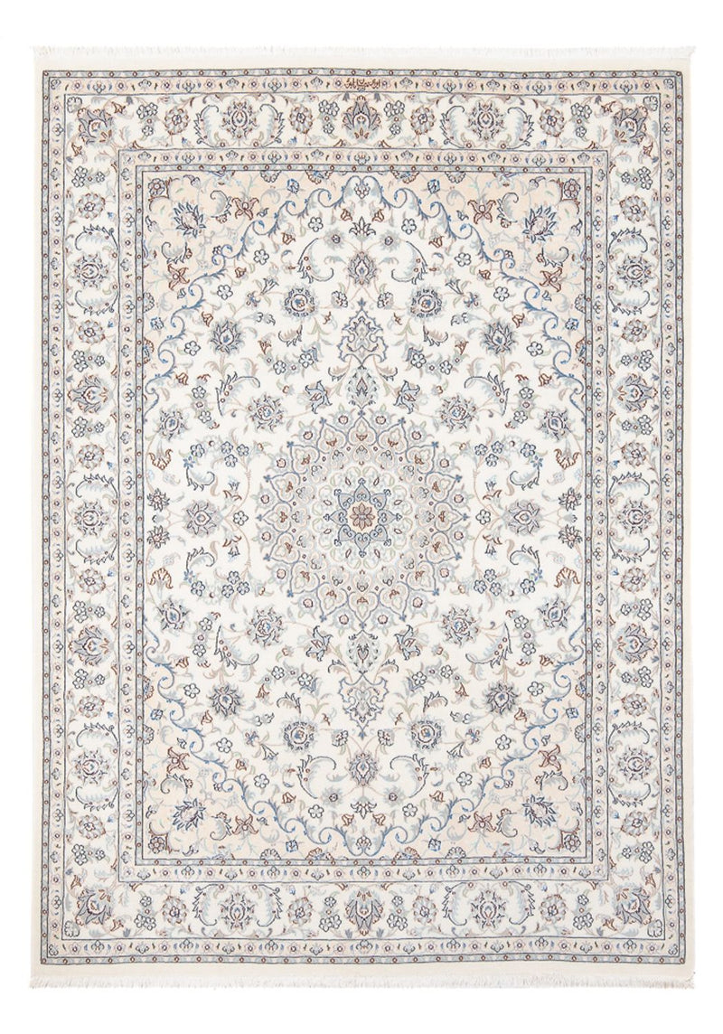 Alfombra Persa - Nain - Prima - 204 x 150 cm - crema