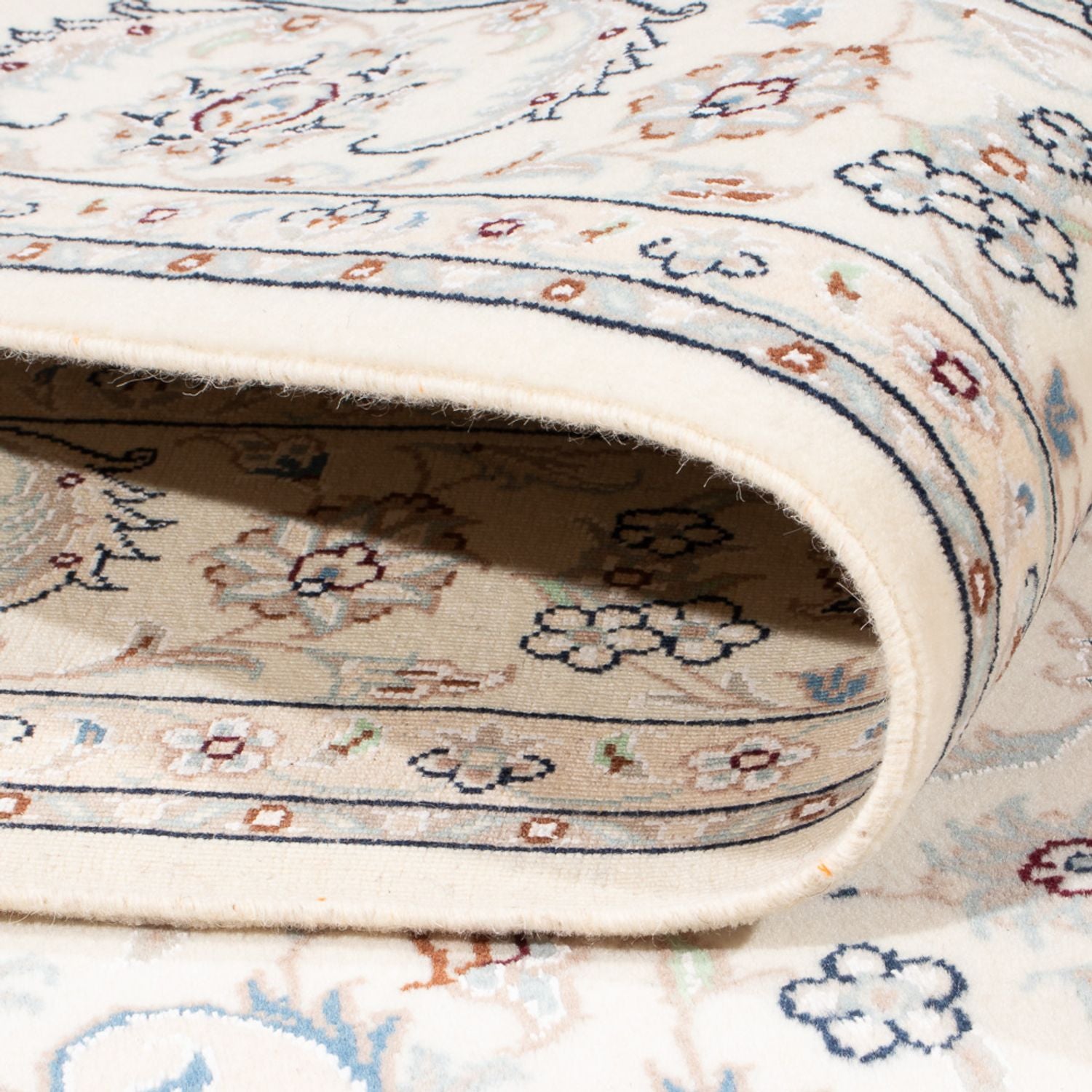 Alfombra Persa - Nain - Prima - 204 x 150 cm - crema