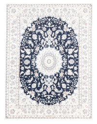 Nain - 9La Alfombra 147x196cm - Alfombra persa - azul oscuro – product image