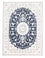 Alfombra Persa - Nain - Real - 196 x 147 cm - azul oscuro