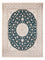 Alfombra Persa - Nain - Prima - 306 x 247 cm - verde