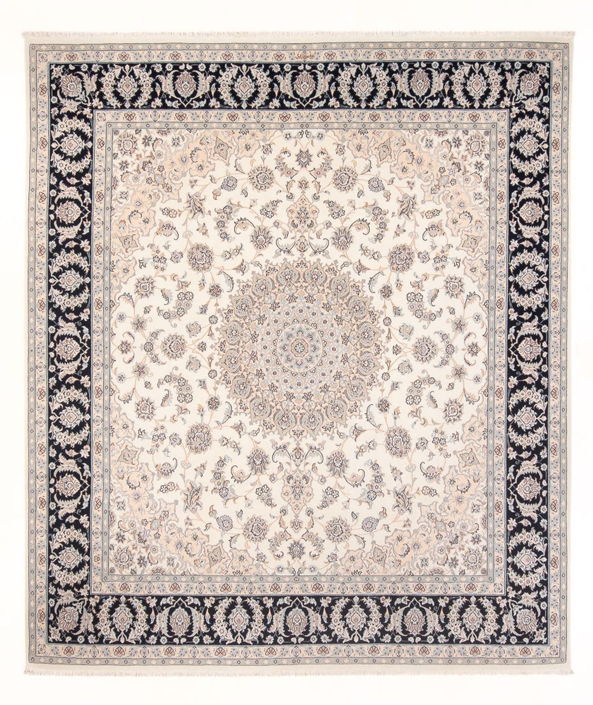 Alfombra Persa - Nain - Prima - 270 x 251 cm - crema