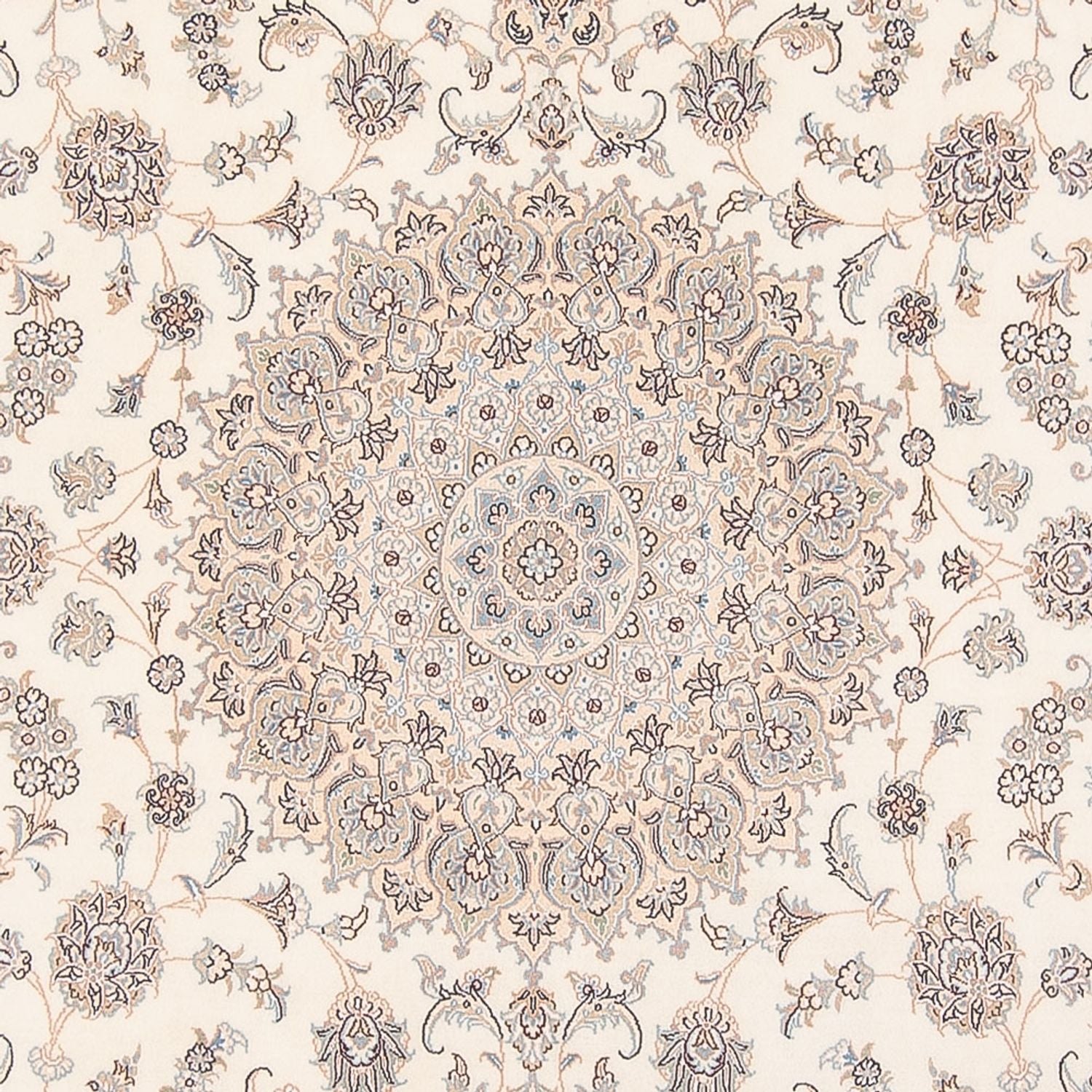 Alfombra Persa - Nain - Prima - 270 x 251 cm - crema