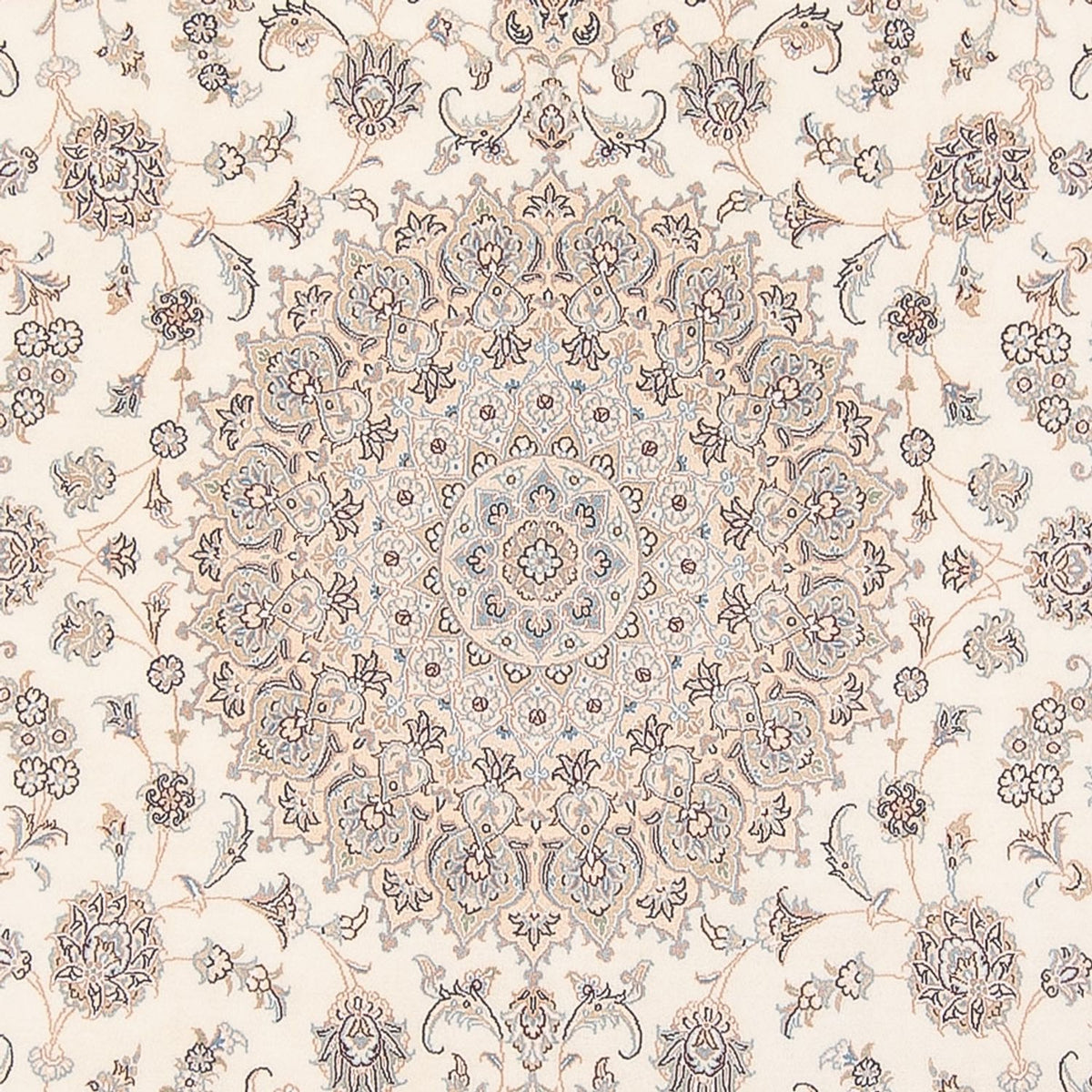 Alfombra Persa - Nain - Prima - 270 x 251 cm - crema