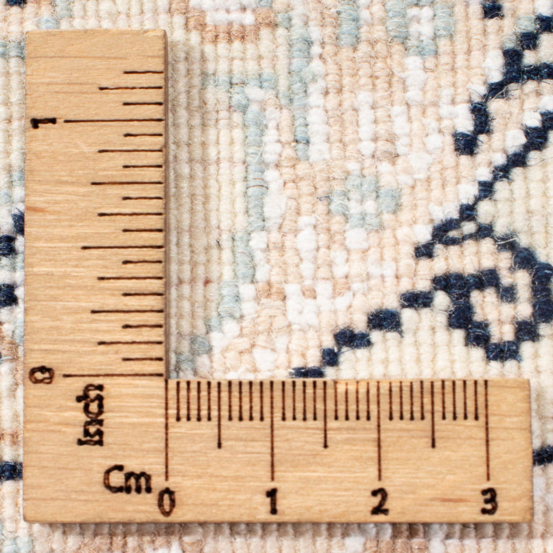 Alfombra Persa - Nain - Prima - 207 x 146 cm - azul oscuro