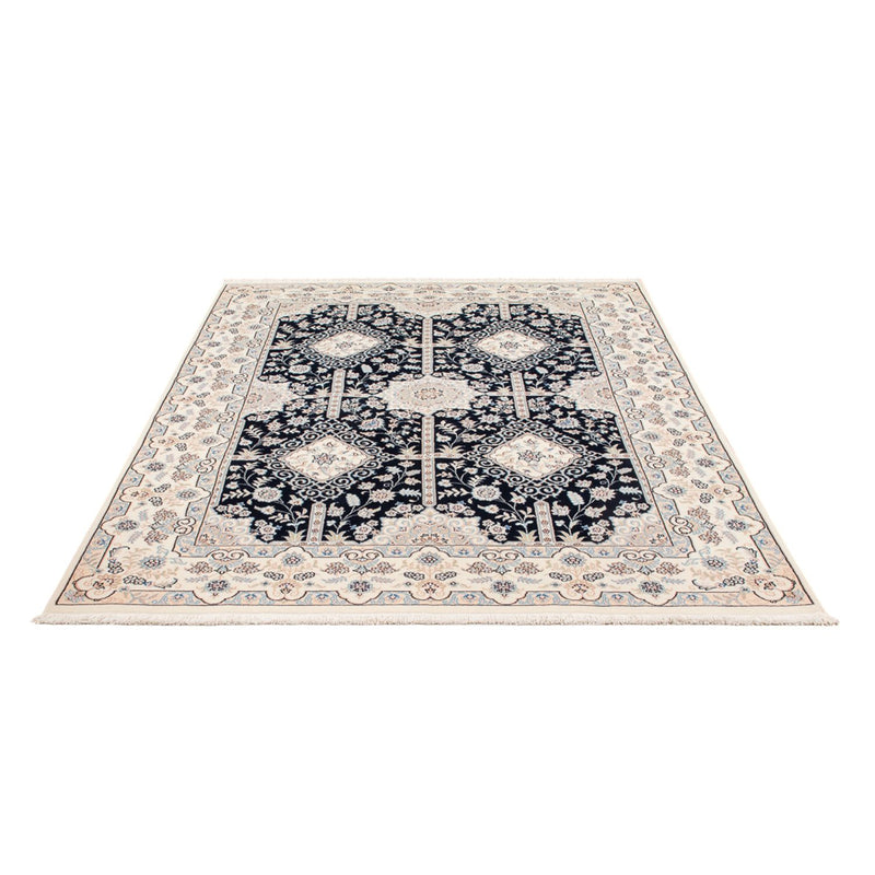 Alfombra Persa - Nain - Prima - 205 x 153 cm - azul oscuro