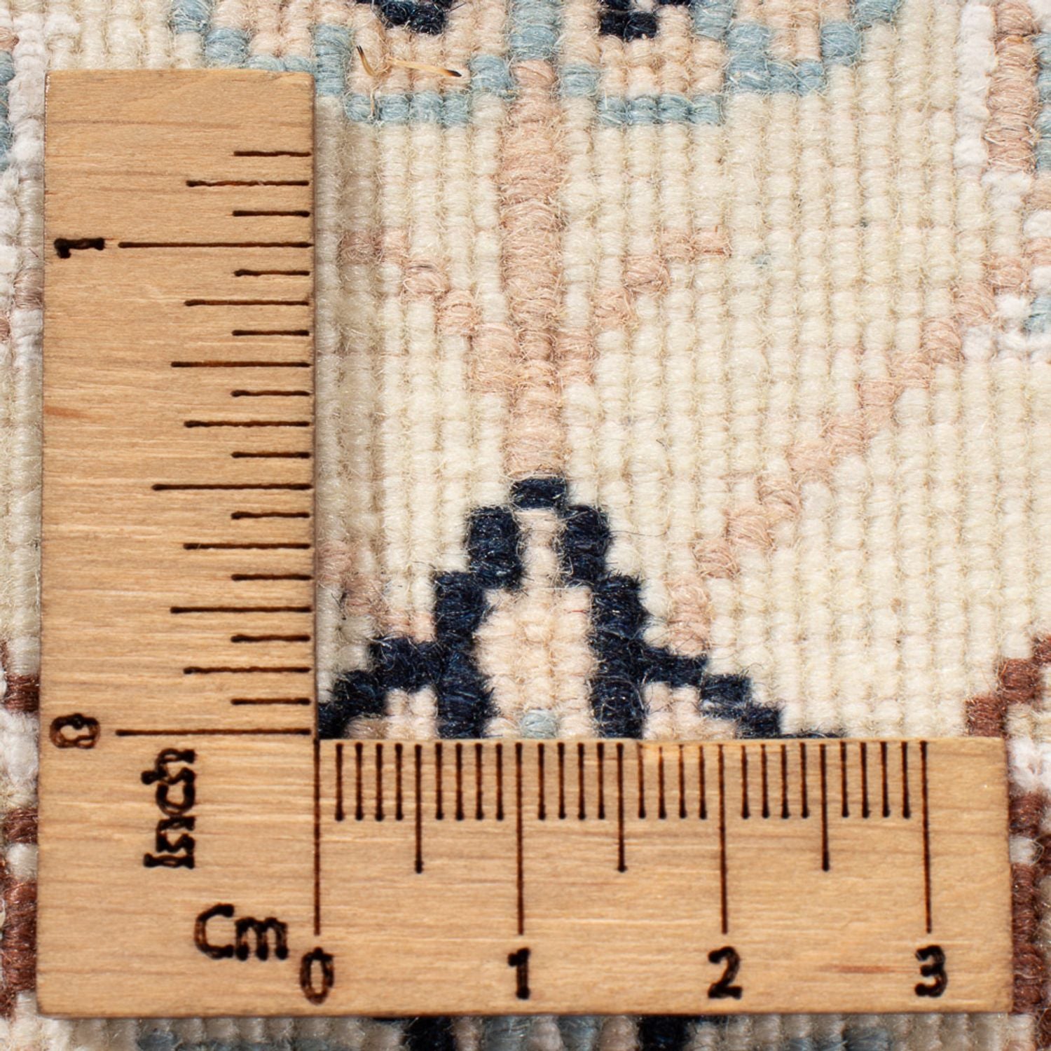 Alfombra Persa - Nain - Prima - 205 x 153 cm - azul oscuro