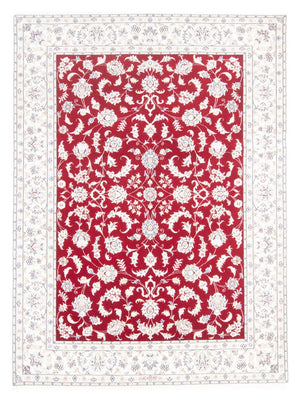 Alfombra Persa - Nain - Real - 207 x 148 cm - rojo