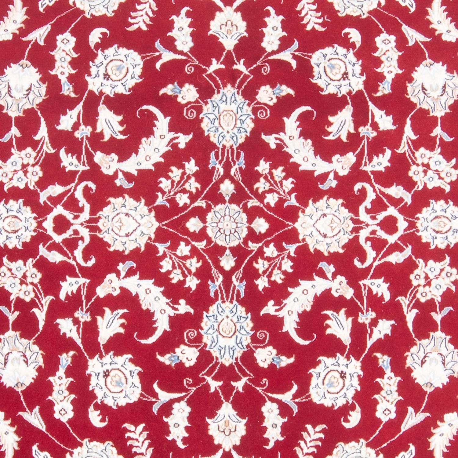 Alfombra Persa - Nain - Real - 207 x 148 cm - rojo