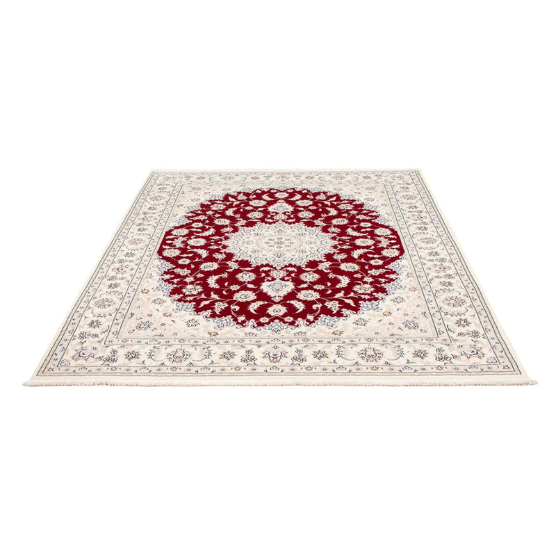 Alfombra Persa - Nain - Prima - 200 x 150 cm - rojo