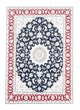 Nain - 9La Alfombra 145x203cm - Alfombra persa - azul oscuro
