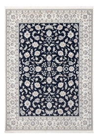 Alfombra Persa - Nain - Prima - 200 x 147 cm - azul oscuro