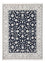 Alfombra Persa - Nain - Prima - 200 x 147 cm - azul oscuro