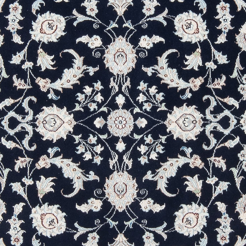 Alfombra Persa - Nain - Prima - 200 x 147 cm - azul oscuro