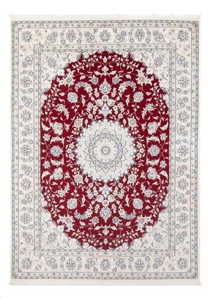 Alfombra Persa - Nain - Prima - 205 x 148 cm - rojo
