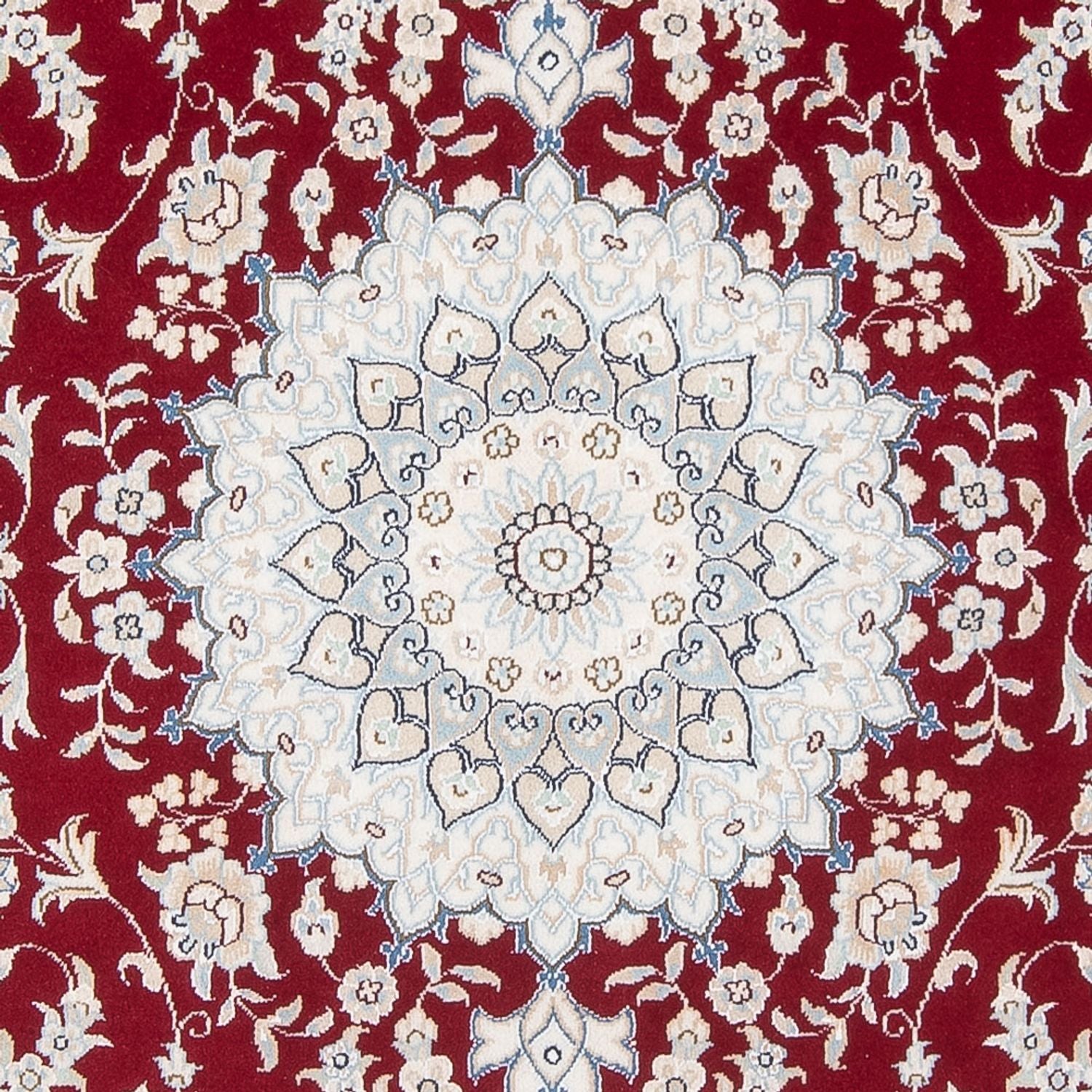 Alfombra Persa - Nain - Prima - 205 x 148 cm - rojo