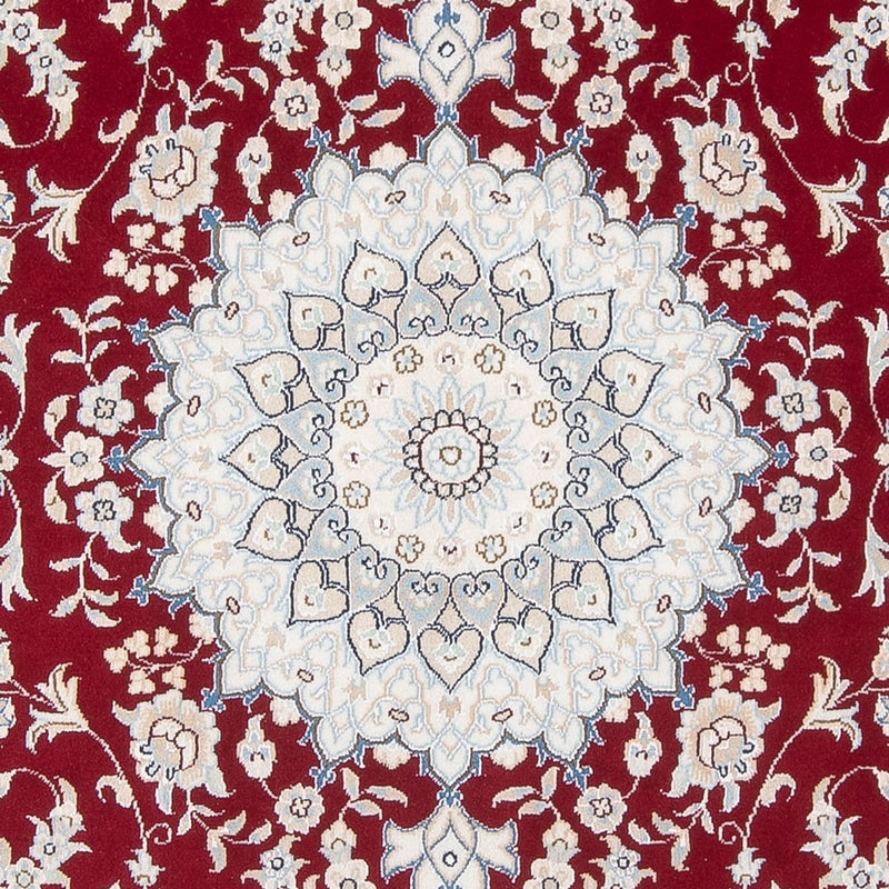 Alfombra Persa - Nain - Prima - 205 x 148 cm - rojo