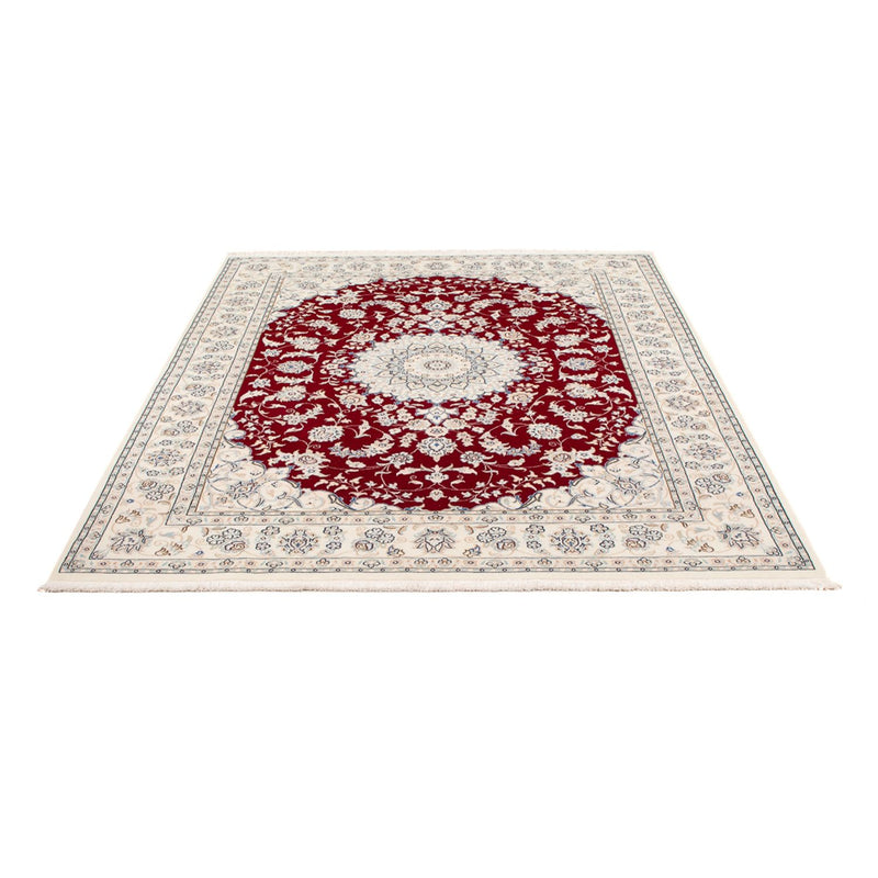 Alfombra Persa - Nain - Prima - 205 x 148 cm - rojo