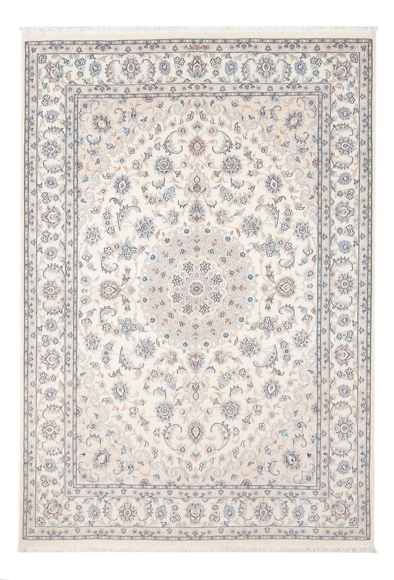 Alfombra Persa - Nain - Prima - 208 x 148 cm - crema