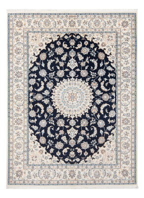 Alfombra Persa - Nain - Prima - 202 x 151 cm - azul oscuro