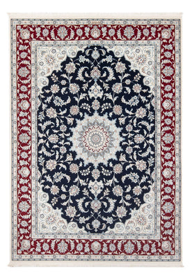 Alfombra Persa - Nain - Prima - 207 x 149 cm - azul oscuro