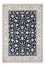 Alfombra Persa - Nain - Prima - 205 x 148 cm - azul oscuro