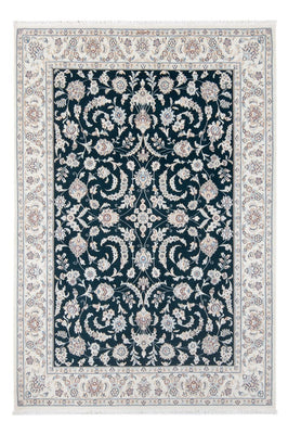 Alfombra Persa - Nain - Prima - 210 x 148 cm - azul oscuro