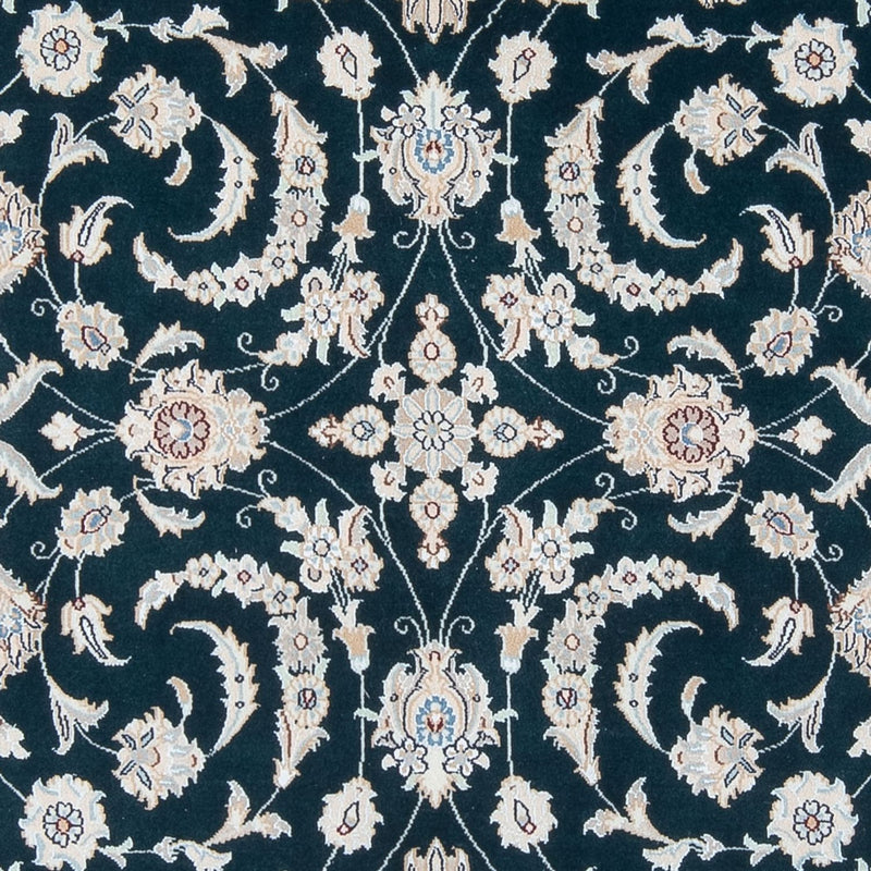 Alfombra Persa - Nain - Prima - 210 x 148 cm - azul oscuro