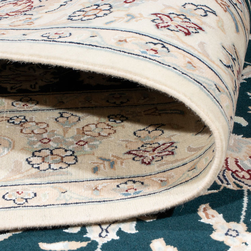 Alfombra Persa - Nain - Prima - 210 x 148 cm - azul oscuro
