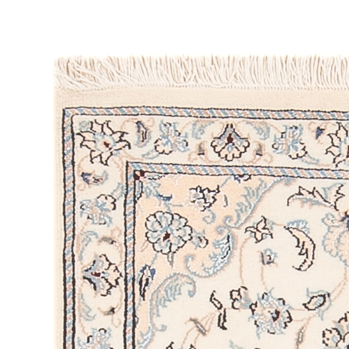 Alfombra persa - Nain - 95 x 55 cm - crema