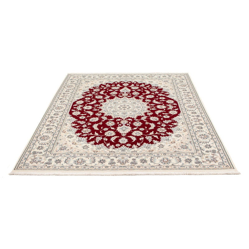 Alfombra Persa - Nain - Prima - 206 x 147 cm - rojo