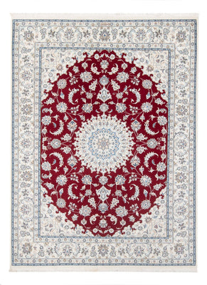 Alfombra Persa - Nain - Prima - 194 x 148 cm - rojo