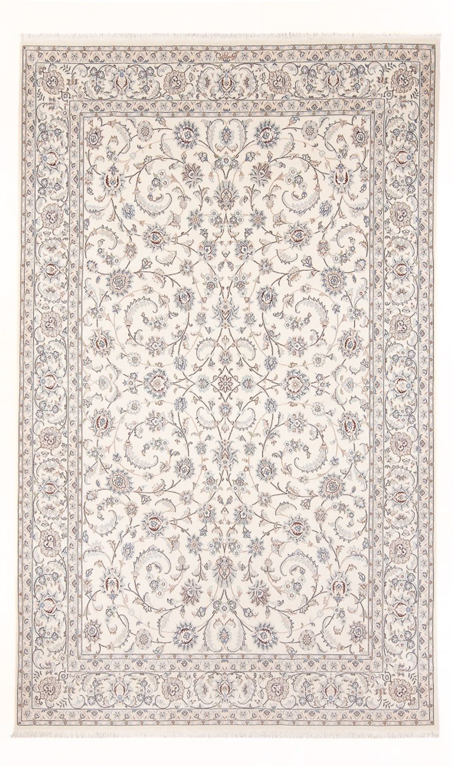 Alfombra Persa - Nain - Prima - 297 x 197 cm - crema