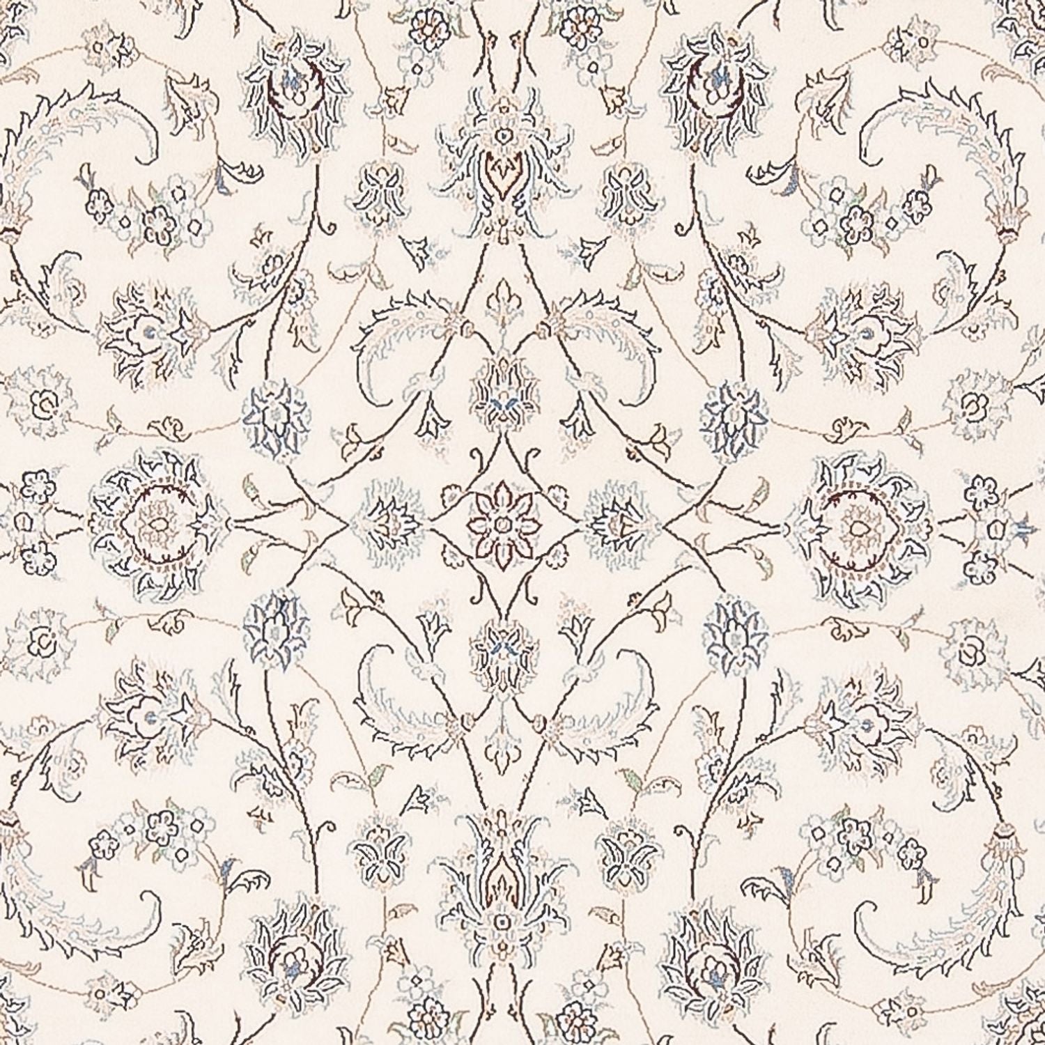 Alfombra Persa - Nain - Prima - 297 x 197 cm - crema