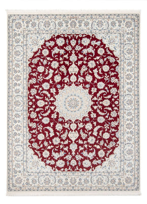 Alfombra Persa - Nain - Prima - 200 x 150 cm - rojo