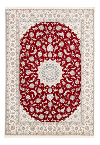 Alfombra persa - Nain - 237 x 168 cm - rojo