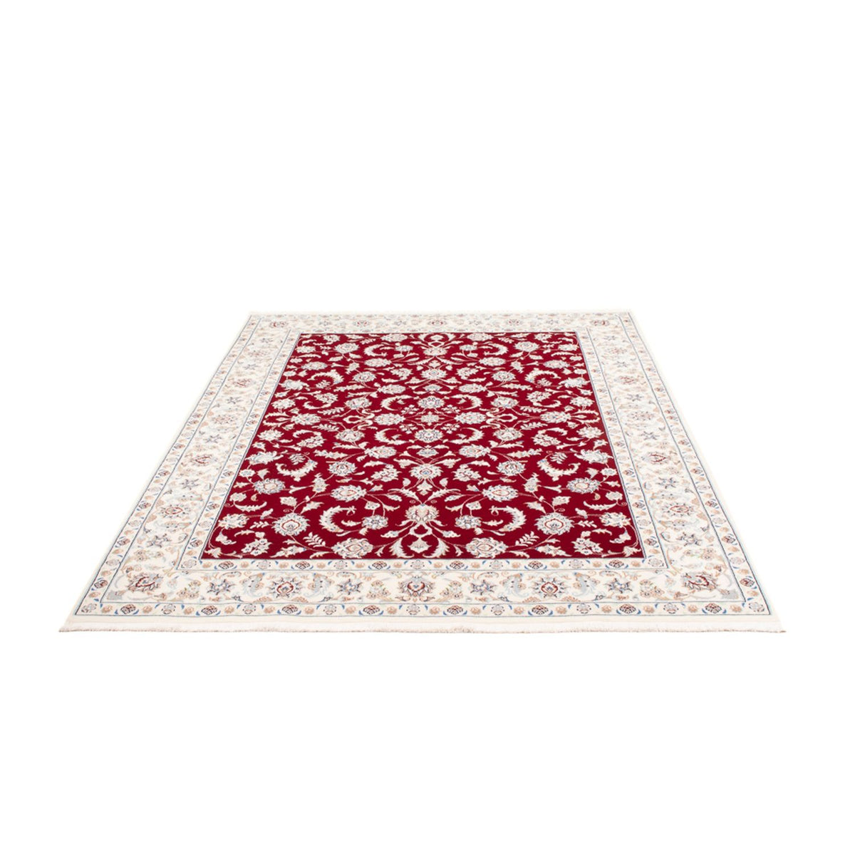 Alfombra persa - Nain - 236 x 169 cm - rojo