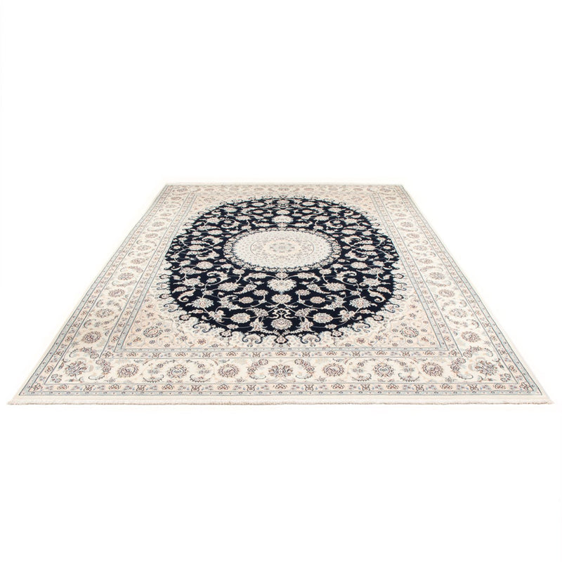 Alfombra Persa - Nain - Prima - 352 x 247 cm - azul oscuro