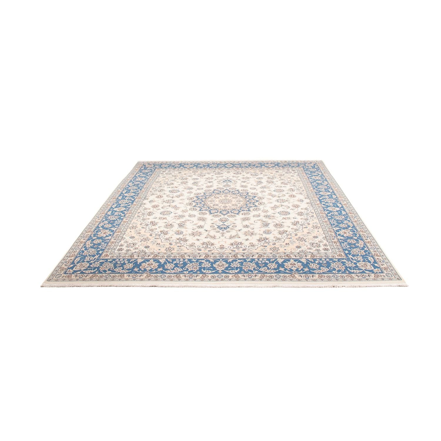 Alfombra persa - Nain - 260 x 226 cm - crema