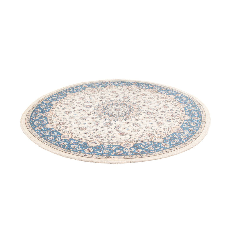 Alfombra persa - Nain redondo  - 200 x 200 cm - crema