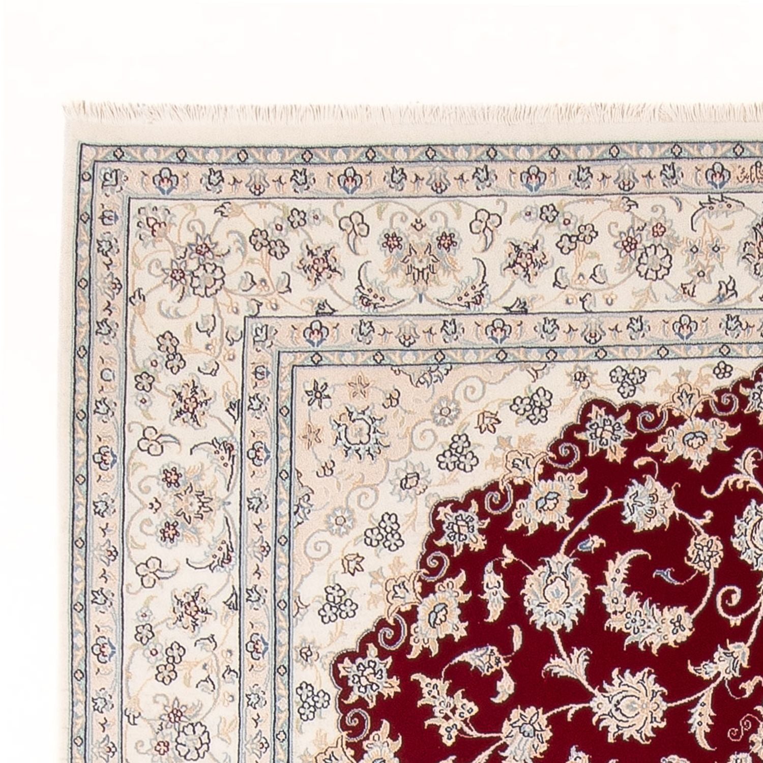 Alfombra Persa - Nain - Prima - 300 x 200 cm - rojo