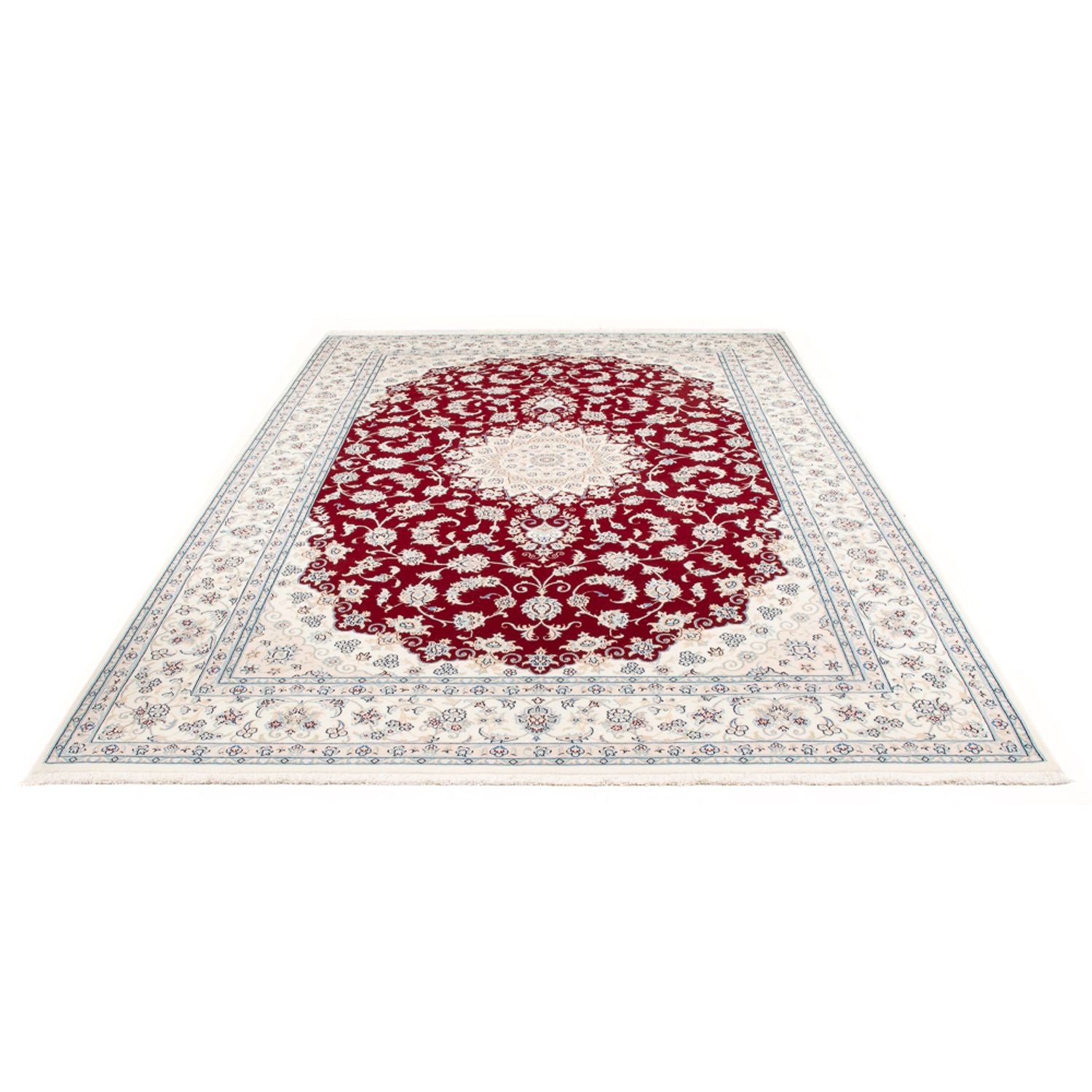 Alfombra Persa - Nain - Prima - 300 x 200 cm - rojo