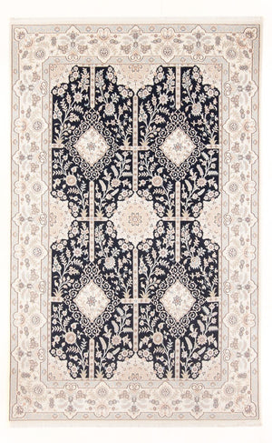Alfombra Persa - Nain - Prima - 298 x 198 cm - azul oscuro