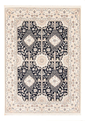 Alfombra persa - Nain - 233 x 170 cm - azul oscuro